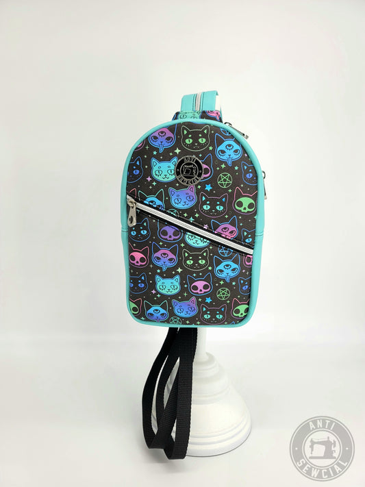 Pastel Cat Sling Bag